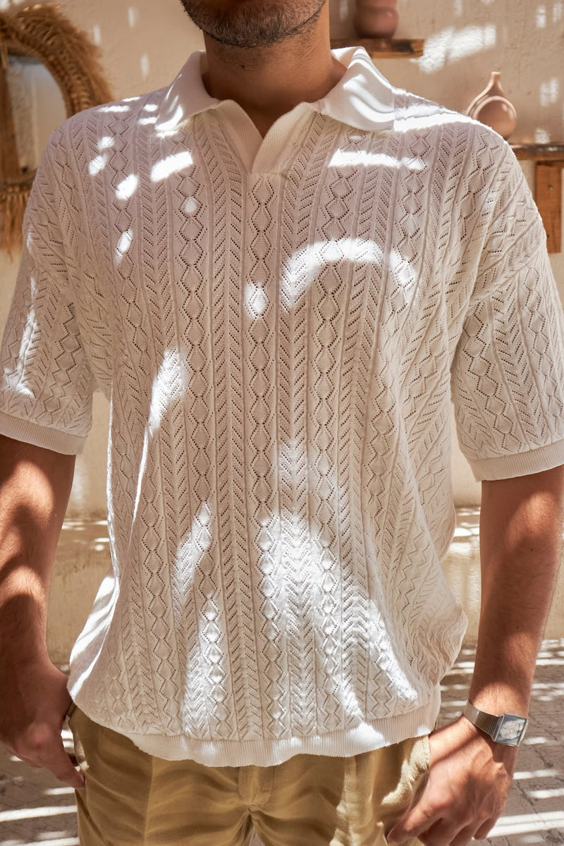 White Jacquard