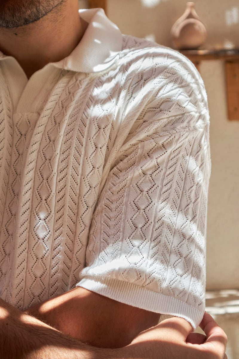 White Jacquard