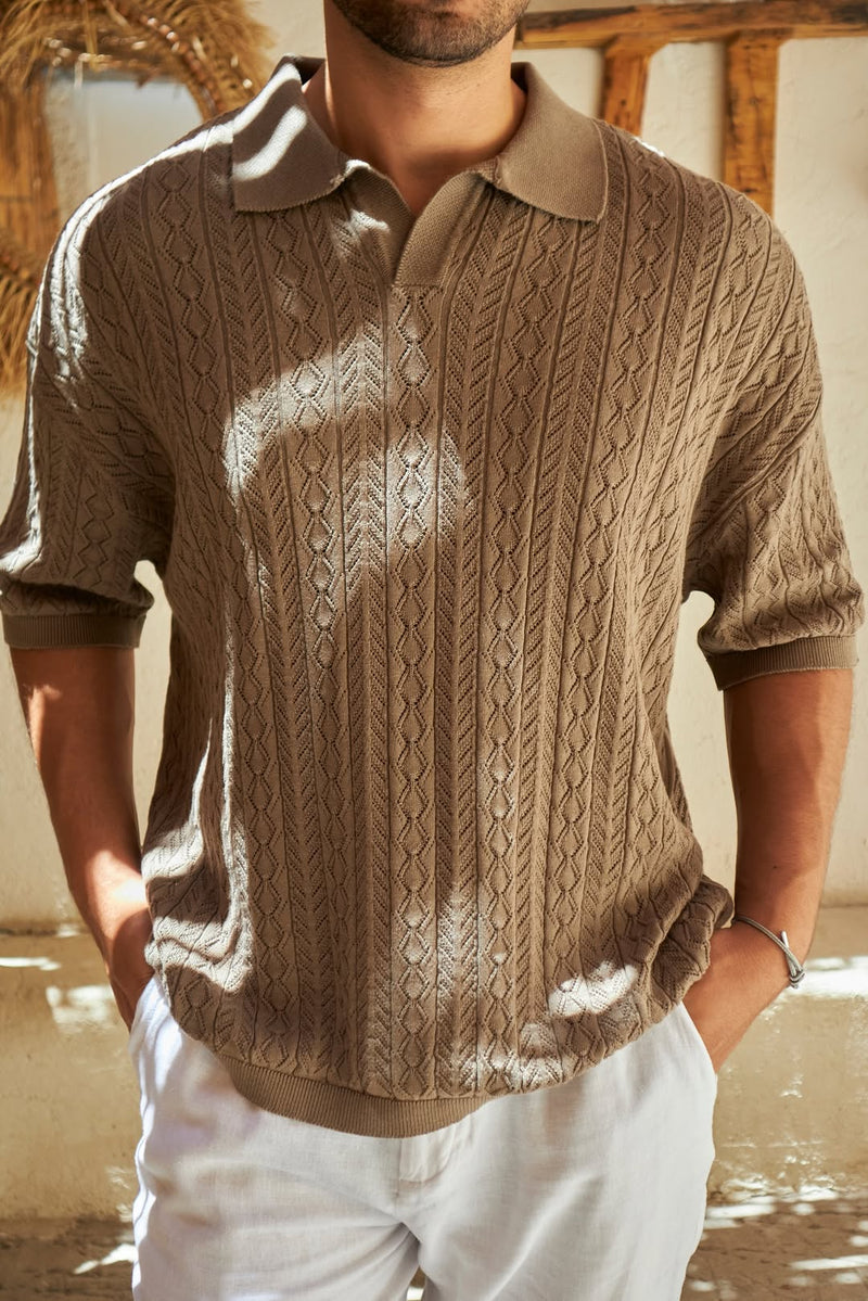 Olive Jacquard