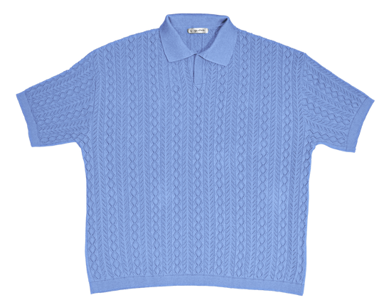 Blue Jacquard